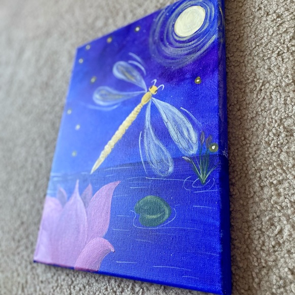 Dragonfly painting - Picture 2 of 4